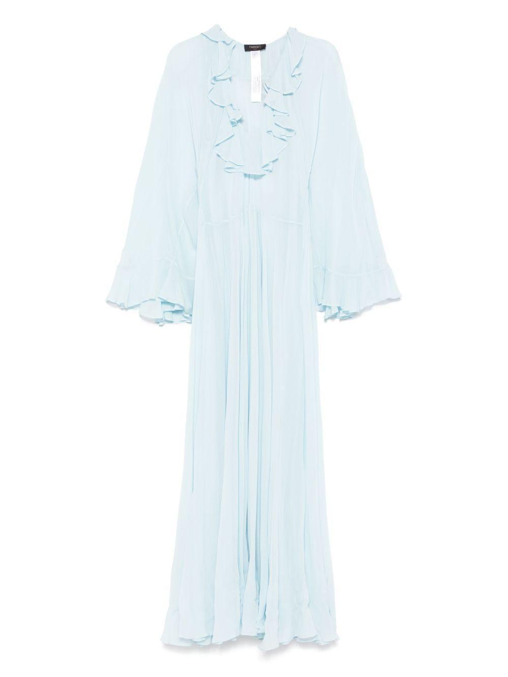 ruffle-detailed maxi dress Product Image