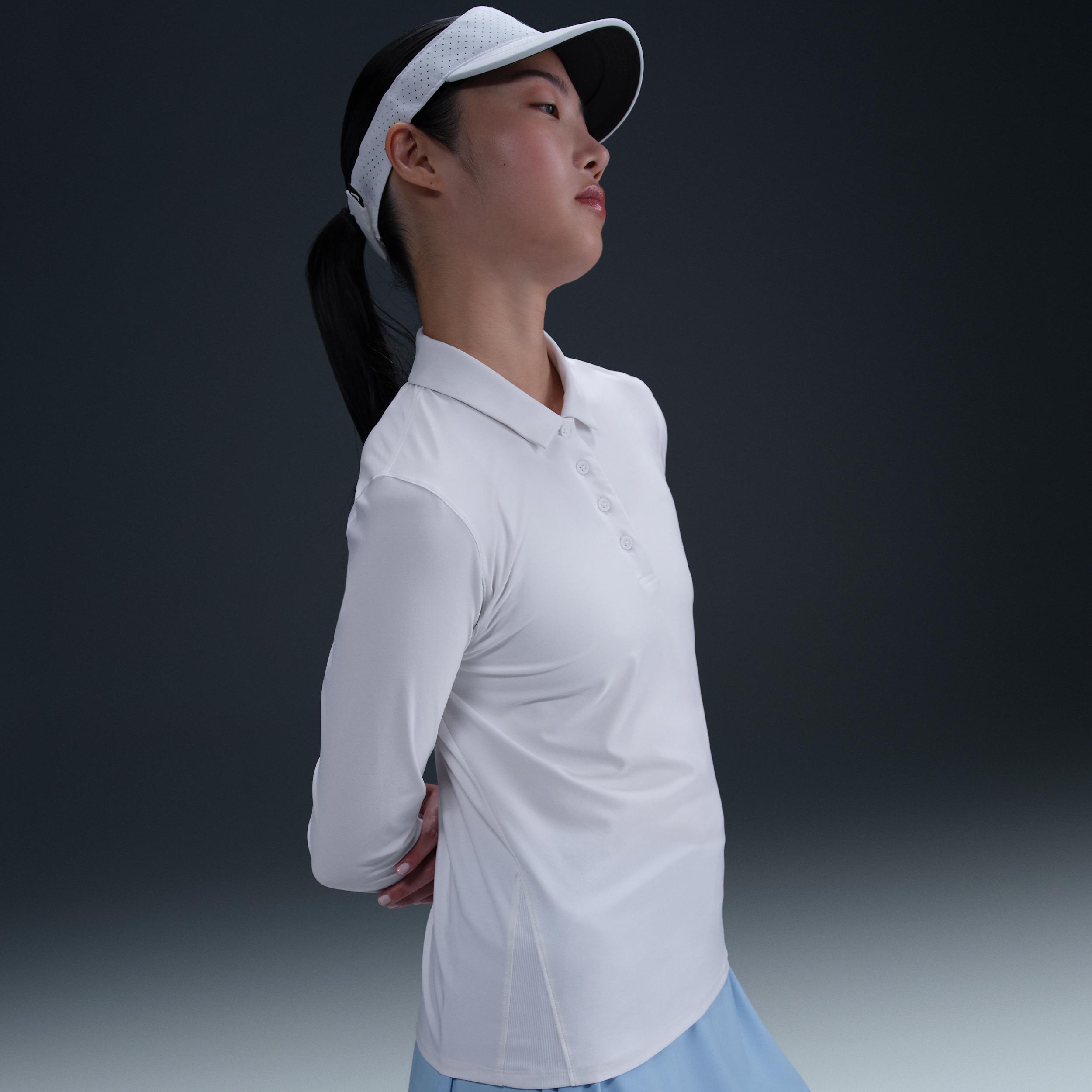 Nike Women's Victory Dri-FIT Long-Sleeve Polo Product Image