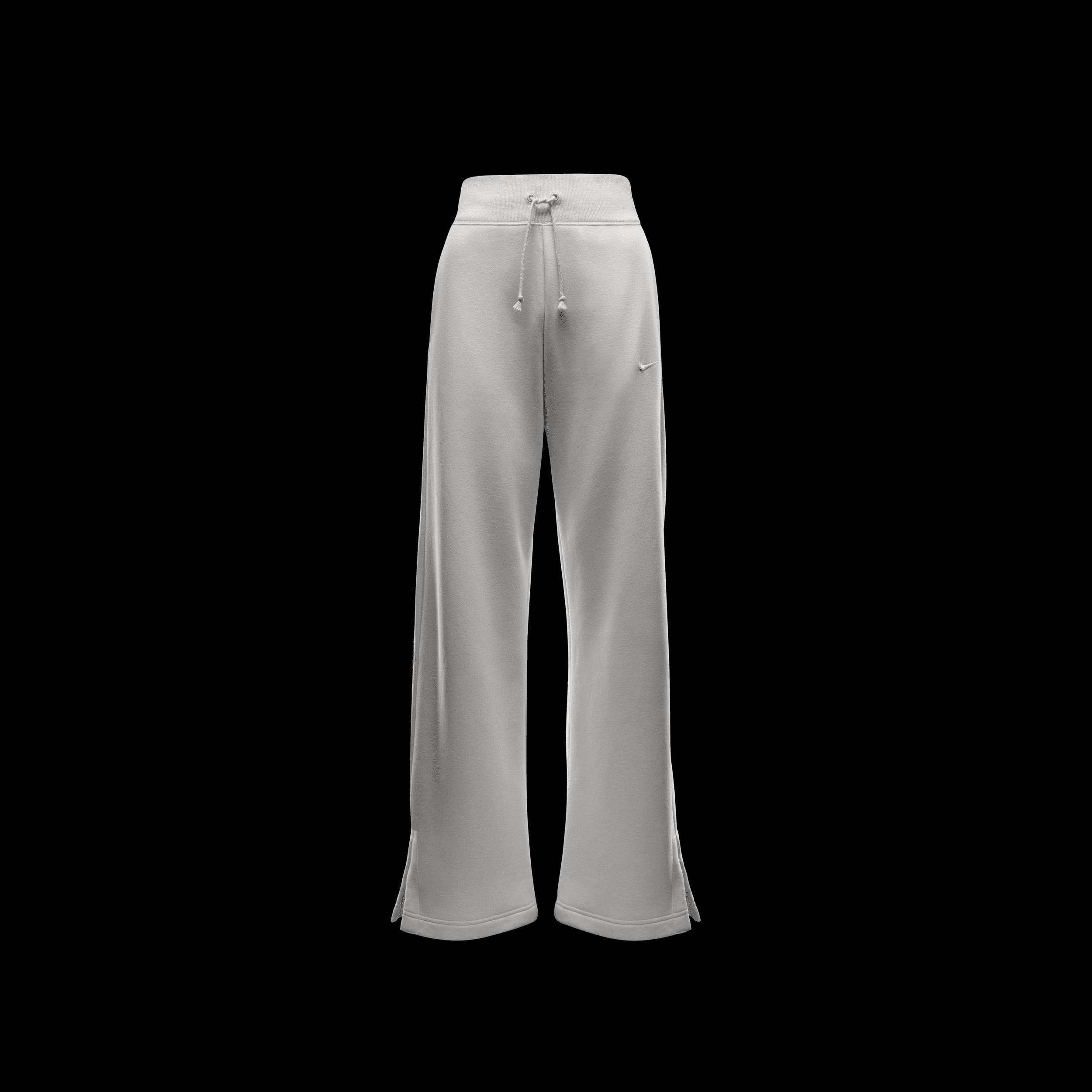 Womens Nike Sportswear Phoenix Fleece High-Waisted Wide-Leg Sweatpants Product Image