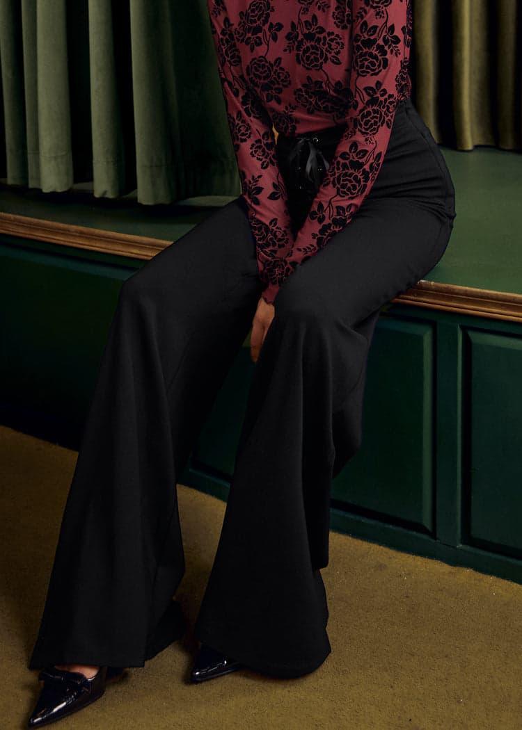 Bop 'Til You Drop High Waist Wide Leg Pants Product Image