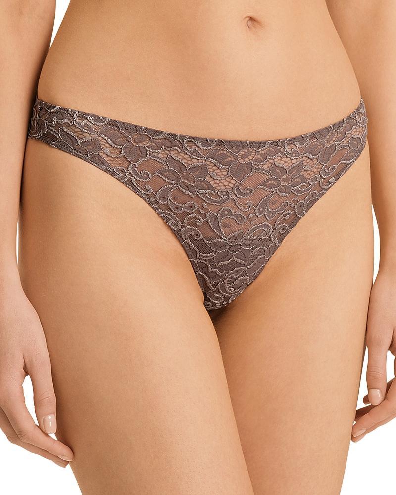 Hanro Luxury Moments Lace Thong Product Image