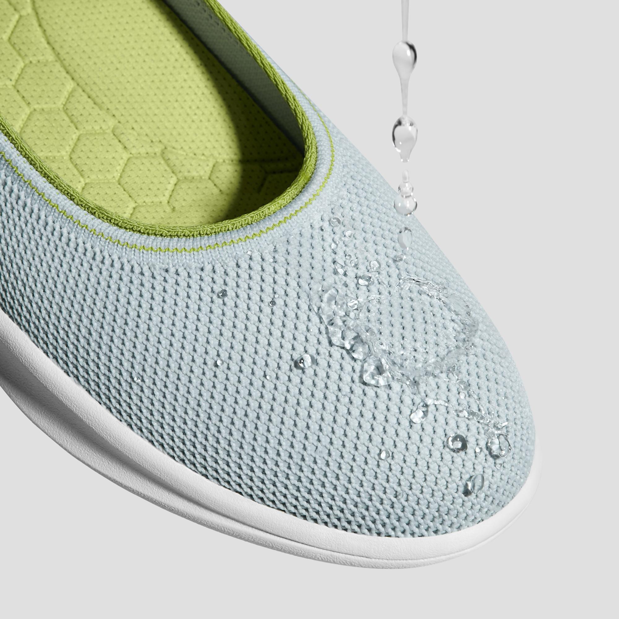 Water-Repellent Round-Toe All-Day Sneaker Flats (Izabel) Product Image