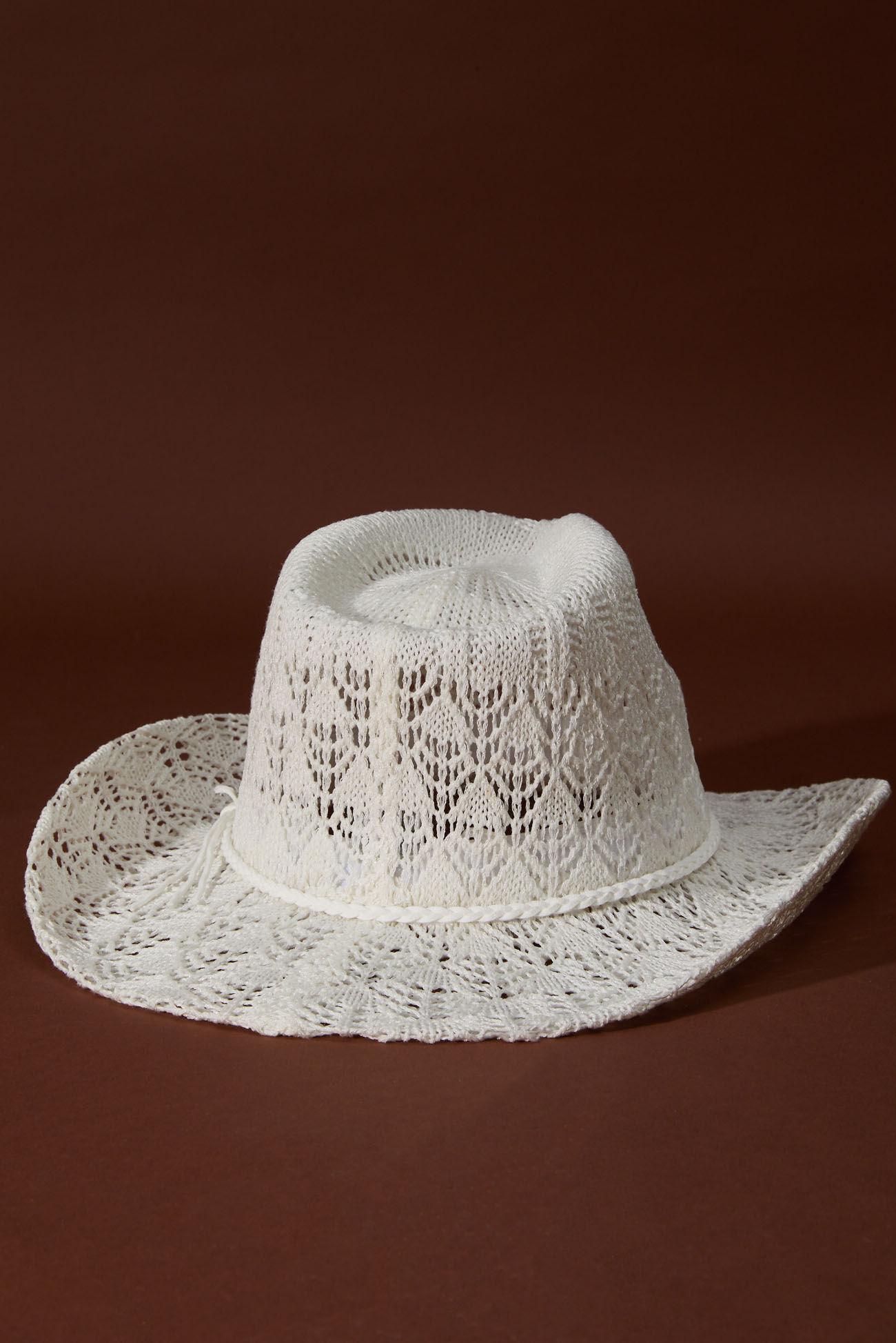 Sally Braided Cowboy Hat Product Image