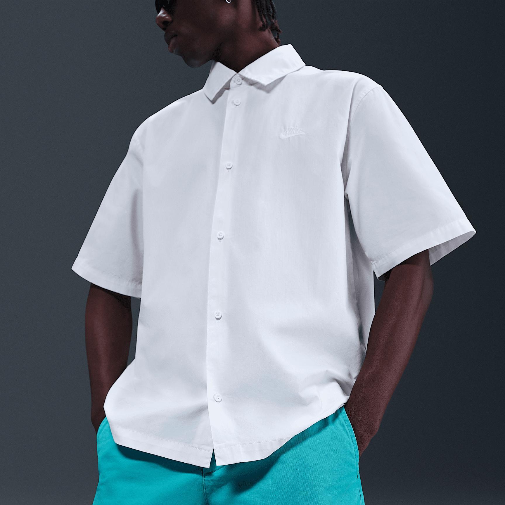 Nike Mens Club Washed Chino Shorts | HJ2658-345 Product Image