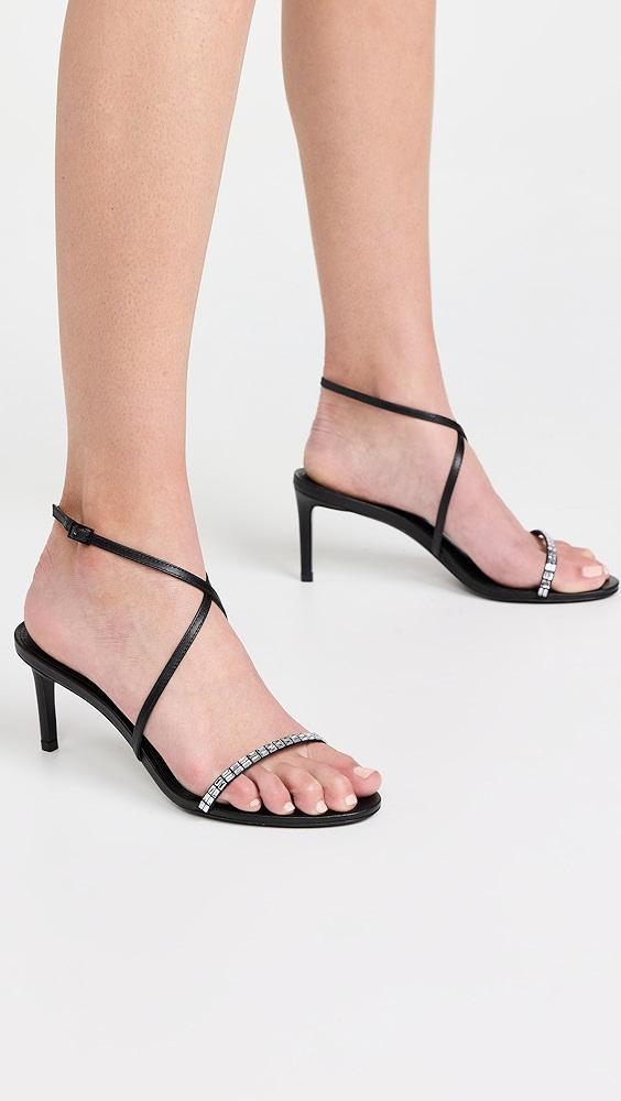 Black Suede Studio Suite Heels | Shopbop Product Image