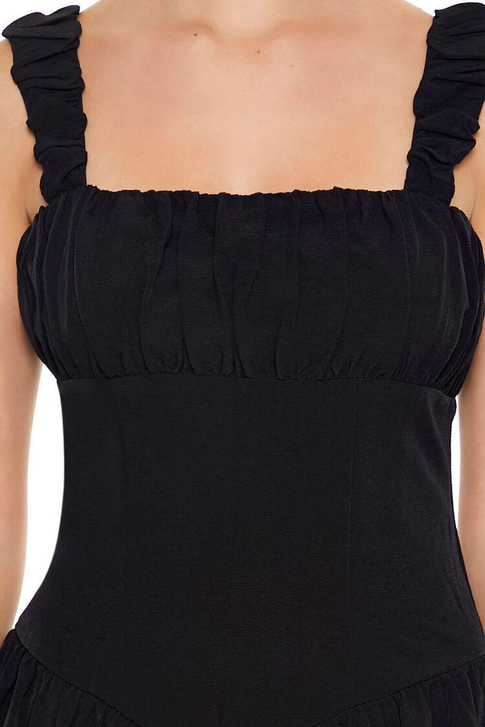 Corset Bubble-Hem Mini Dress | Forever 21 Product Image