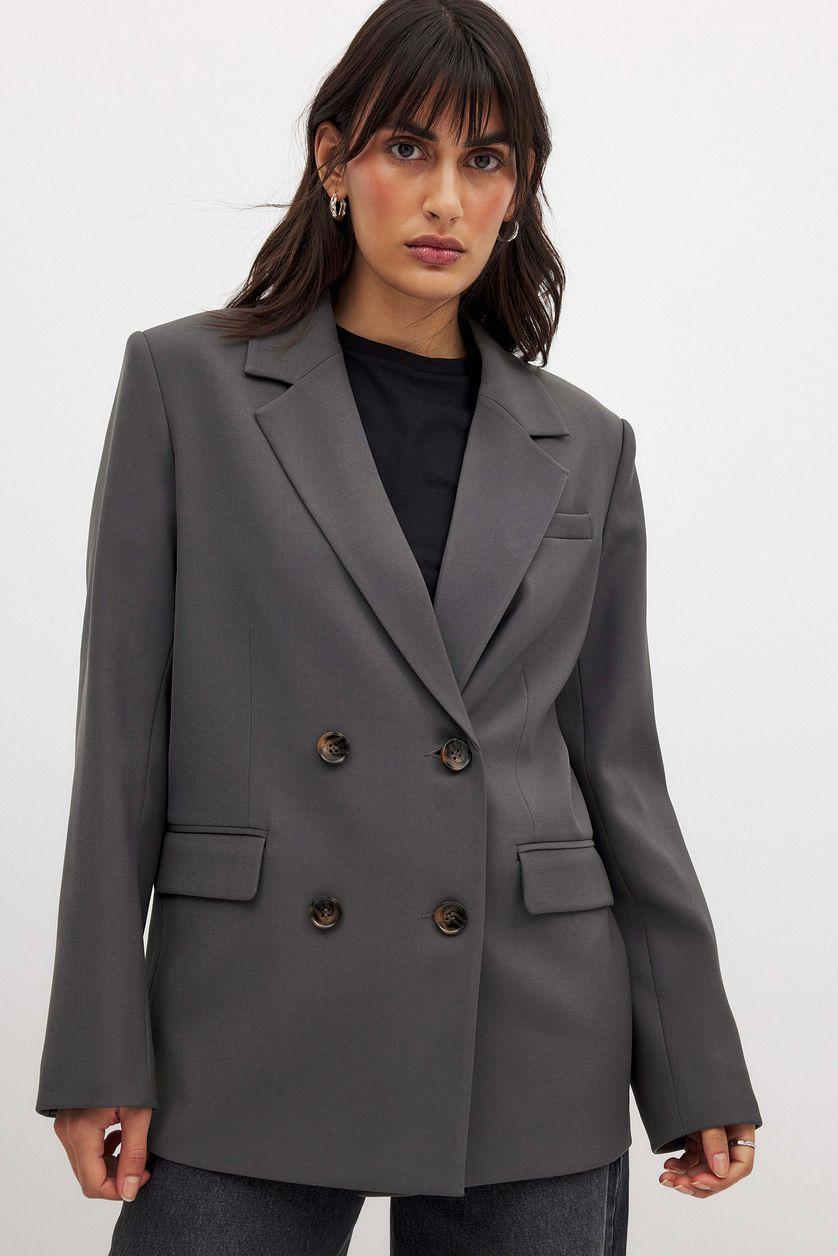 Oversized Double Breasted Blazer Product Image