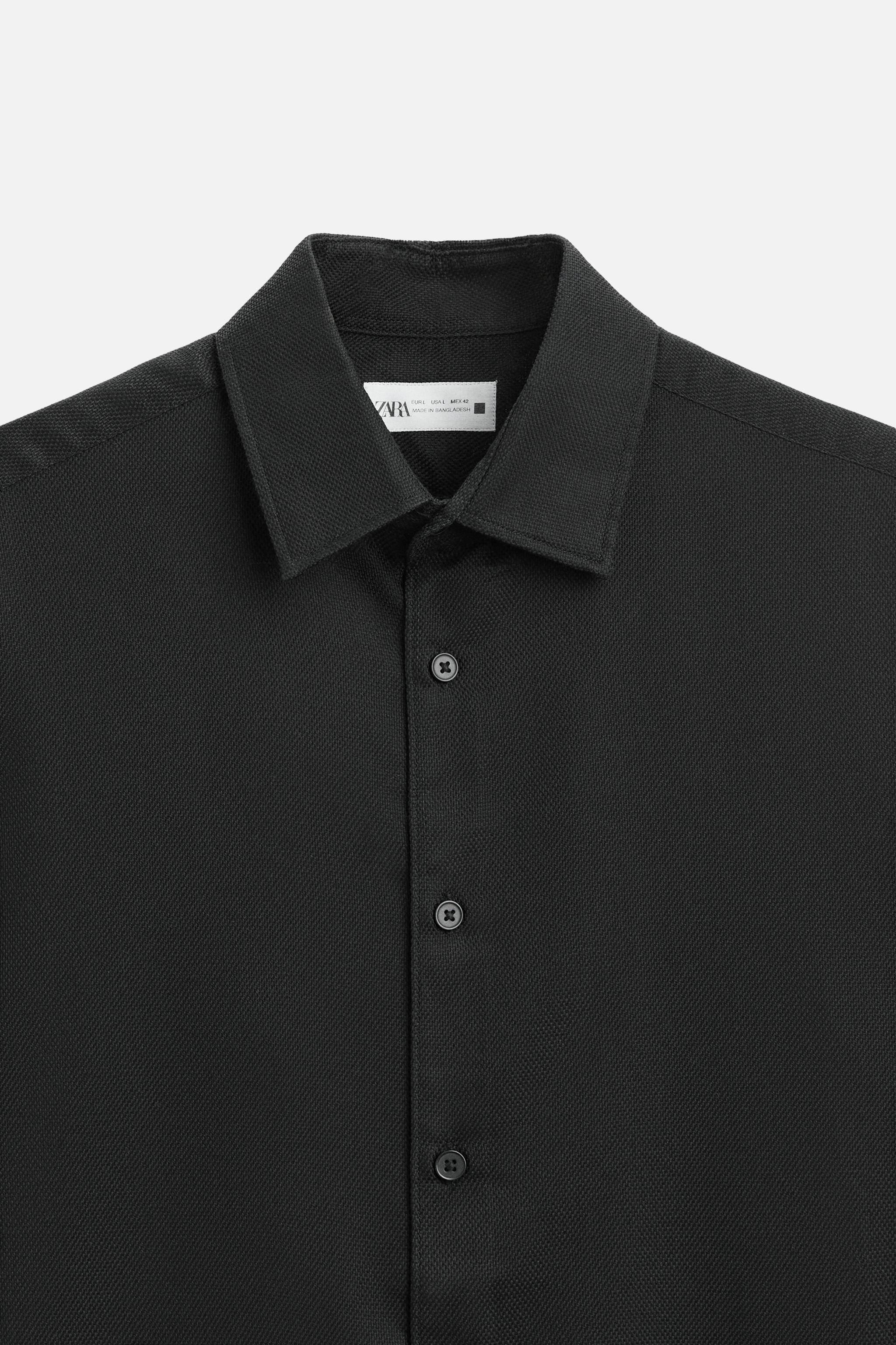 EASY CARE TEXTURED SHIRT Product Image