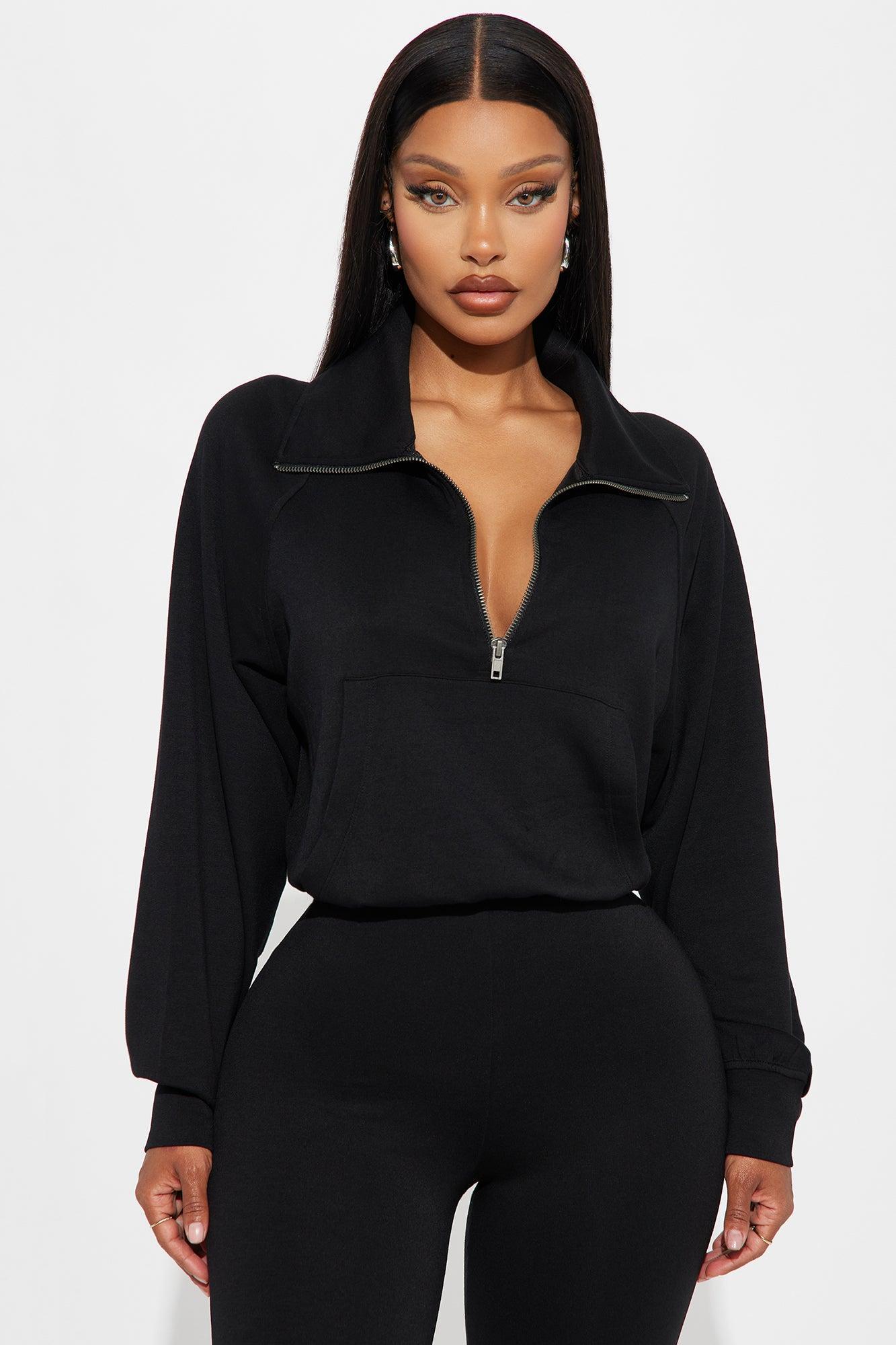 Let It Go Jumpsuit - Black Product Image