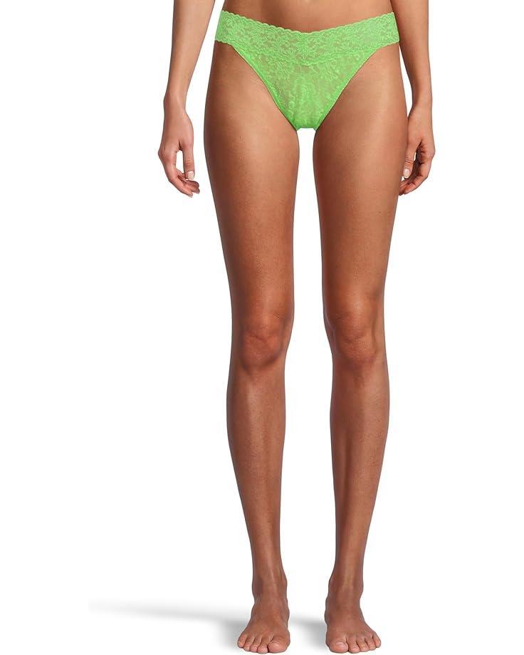 Signature Lace Original Rise Thong 3-Pack Product Image