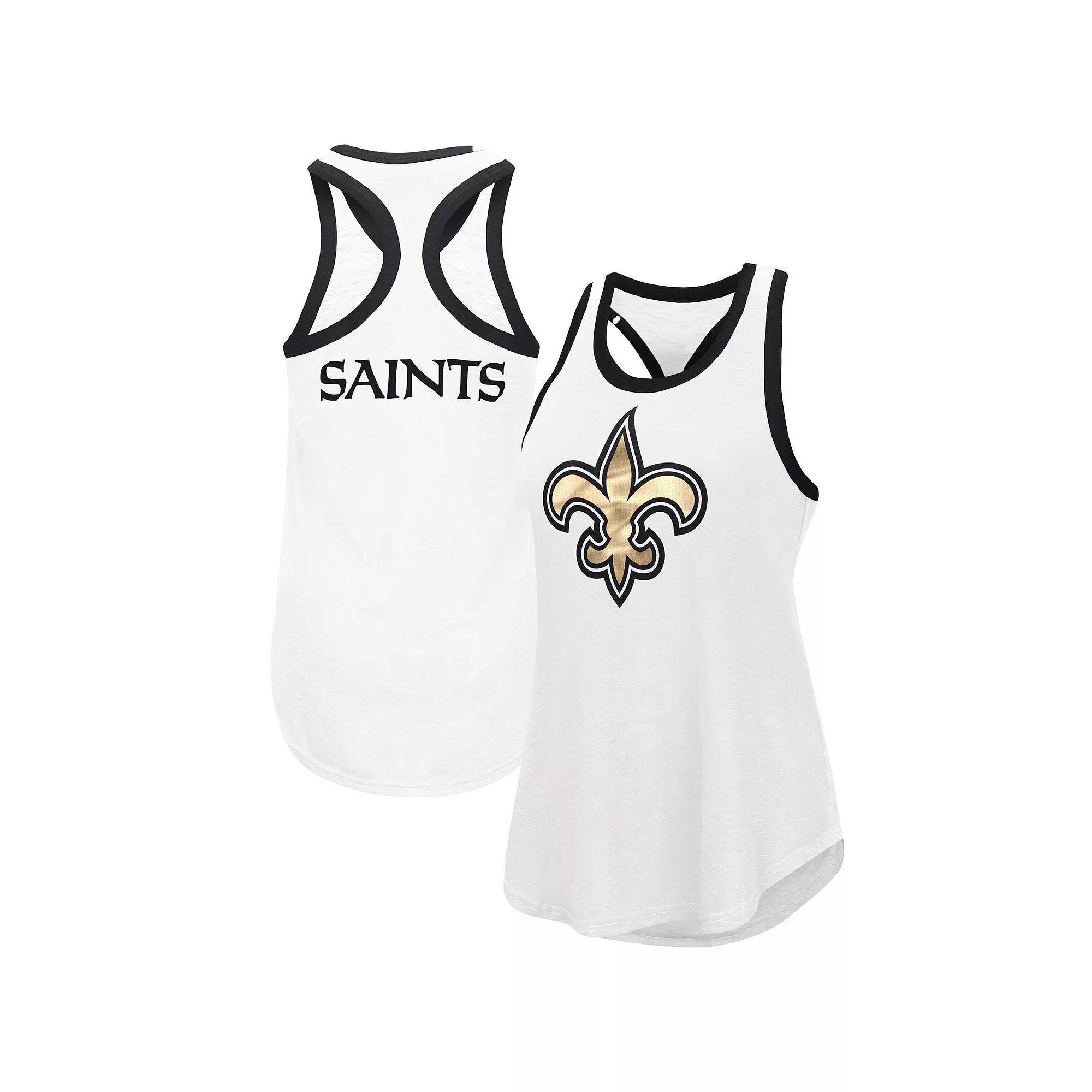 Women's G-III 4Her by Carl Banks White New Orleans Saints Tater Tank Top,  Product Image