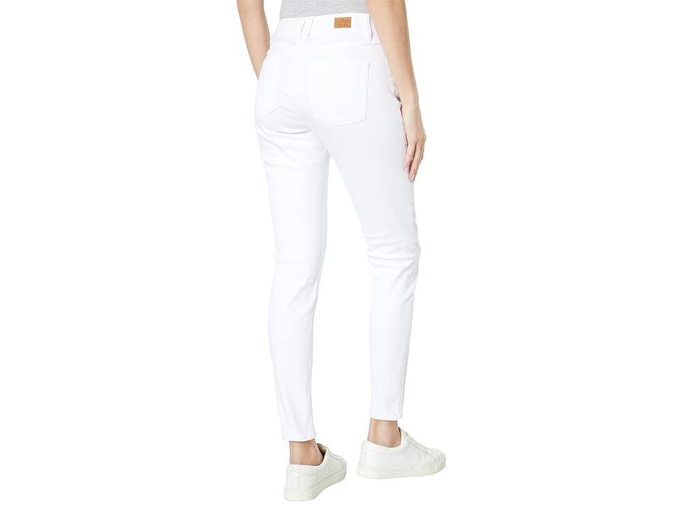 L.L.Bean BeanFlex Skinny Leg Favorite Fit Jeans in Light Indigo (Light Indigo) Women's Jeans Product Image