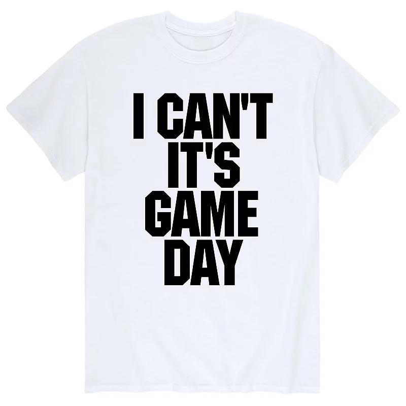 Men's I Can't It's Gameday Tee,  Product Image