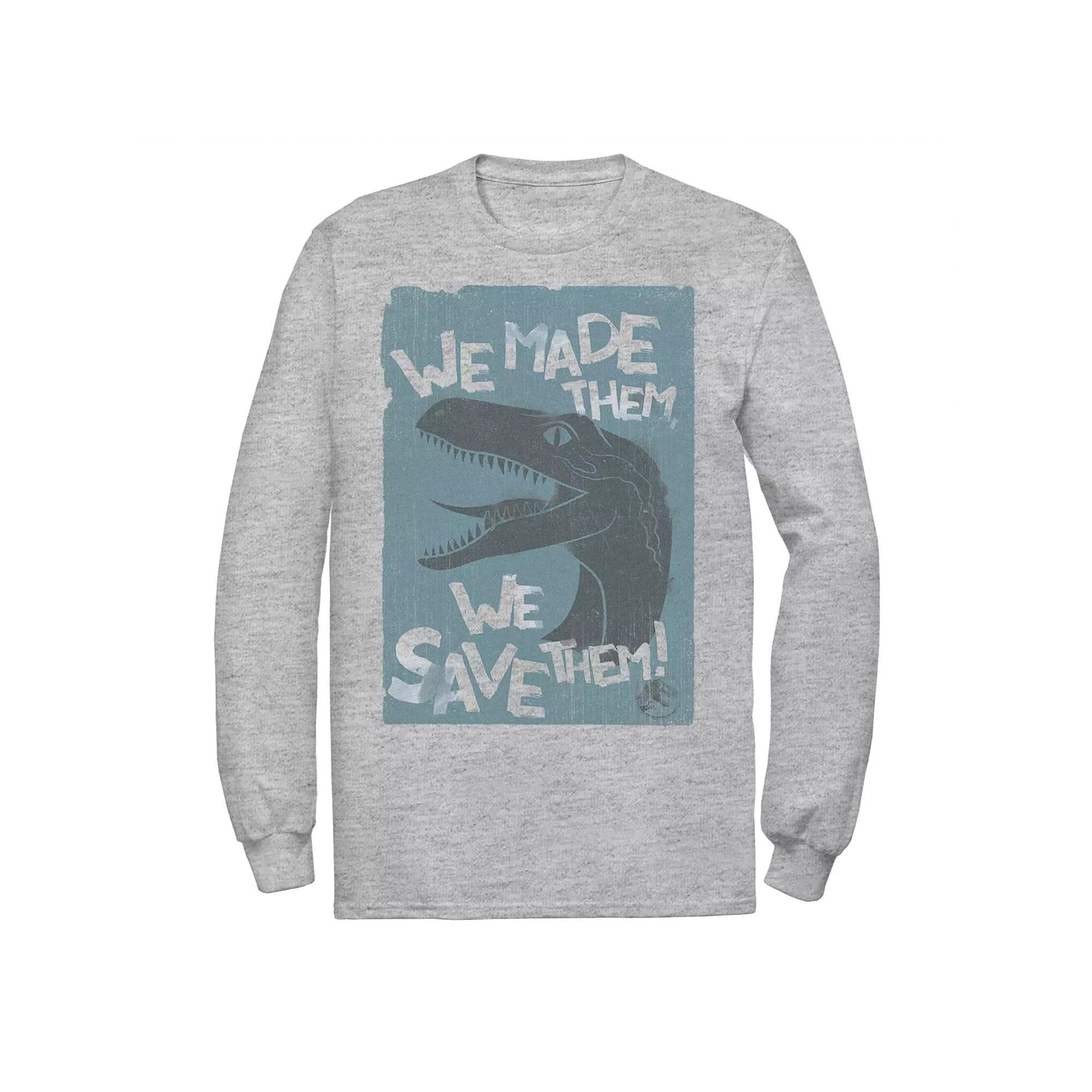 Men's Jurassic World 2 "We Made Them, We Save Them!" Tee,  Product Image