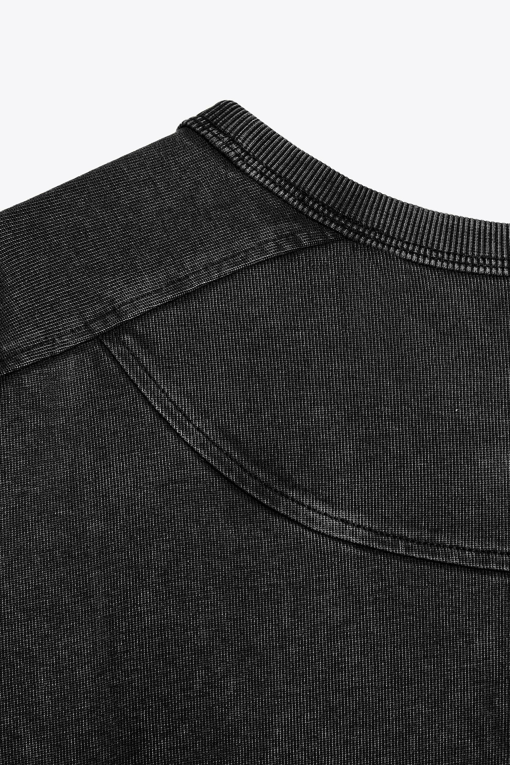 WASHED HEAVY COTTON T-SHIRT Product Image