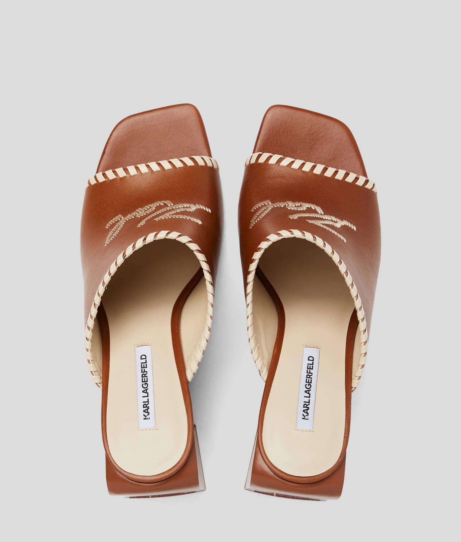 SIGNATURE ASTRA NOVA HEELED SANDALS Product Image