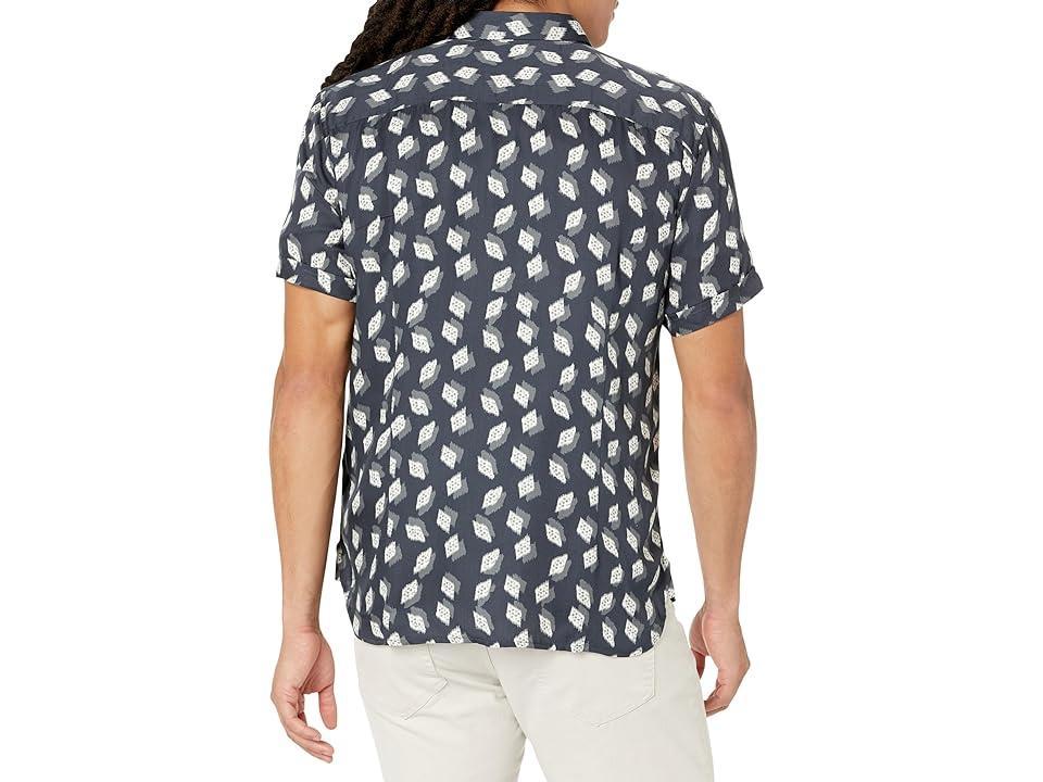 John Varvatos Loren Short Sleeve Sport Shirt W690Z2 (Capri ) Men's Short Sleeve Button Up Product Image