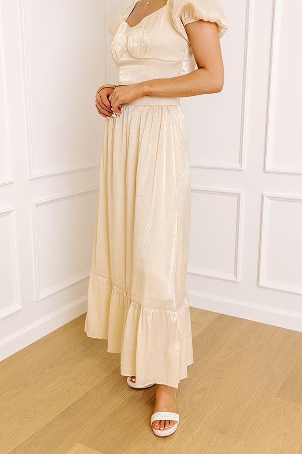 Grace and Glamour Maxi Skirt Product Image