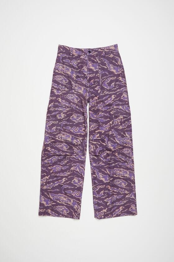 Cargo print trousers Product Image