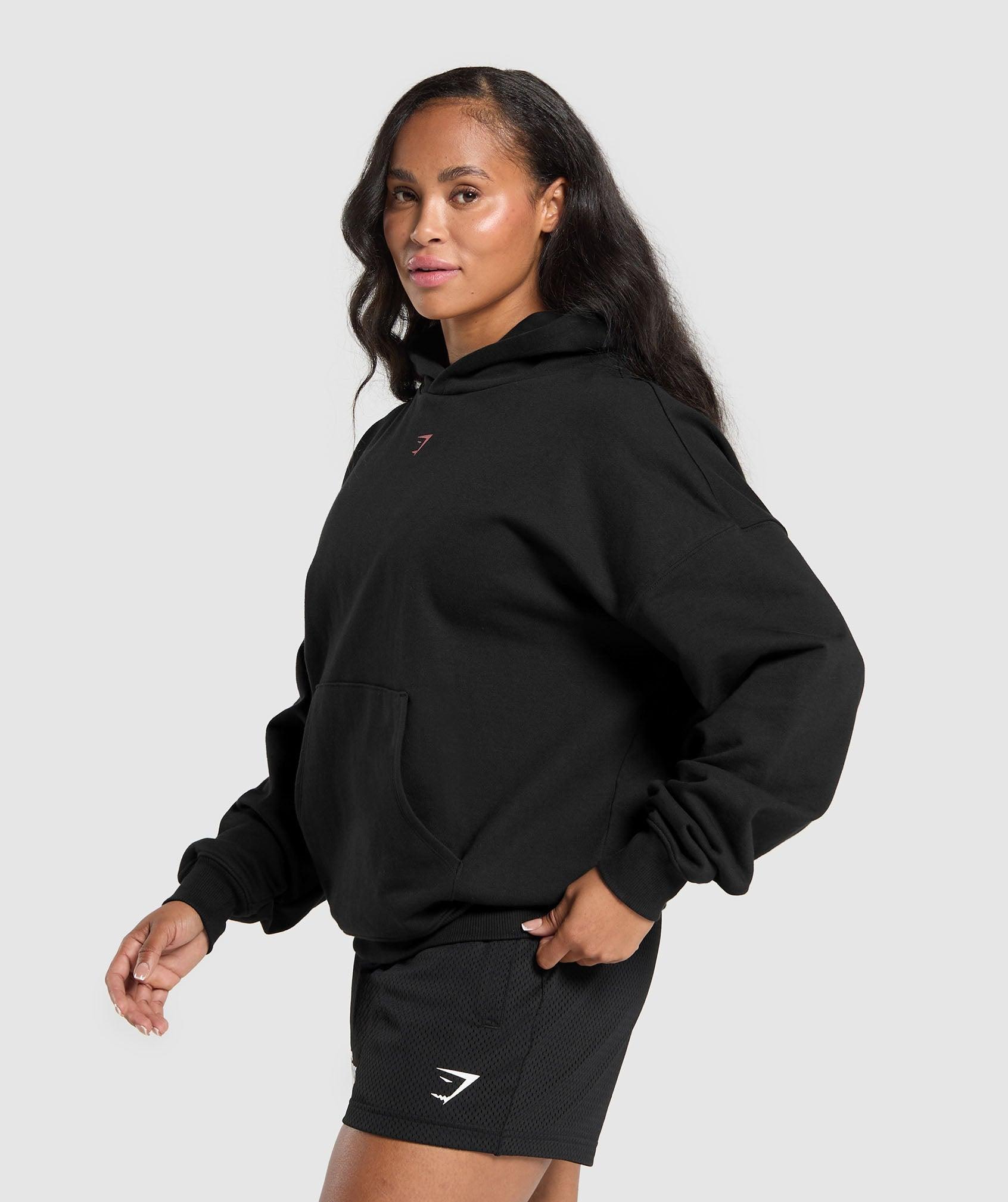 Gymshark Strength In Numbers Hoodie - Black Female Product Image