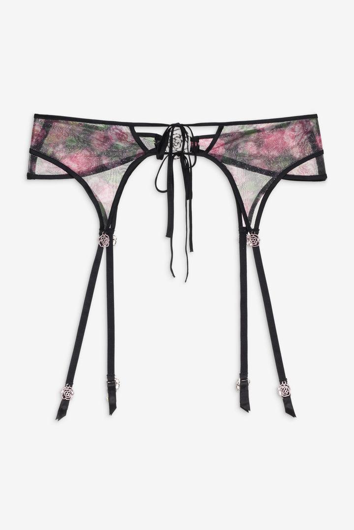 Ciara Garter Belt — Black Product Image