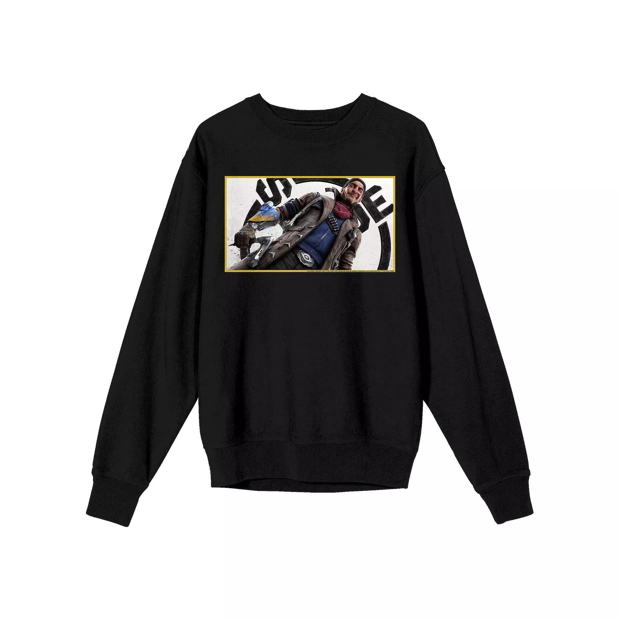 Men's DC Comics Suicide Squad Captain Long Sleeve Graphic Tee,  Product Image