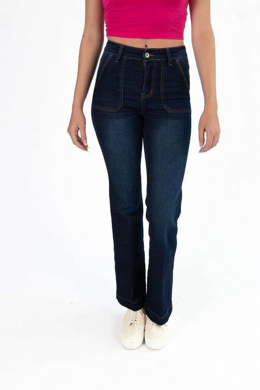 Dark Flare Jeans Product Image