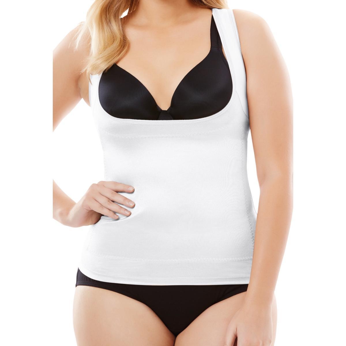 Secret Solutions Womens Power Shaper Firm Control Wear-Your-Own-Bra Shaper Tank Product Image