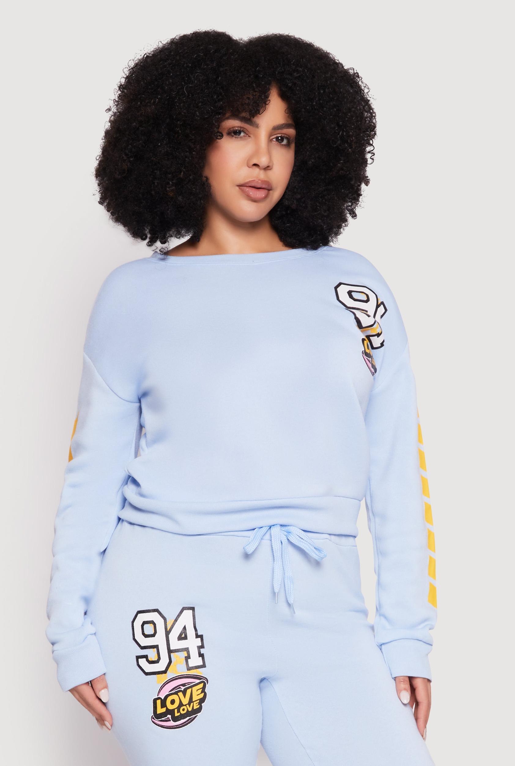 Womens Plus Size 94 Love Sweatshirt Product Image