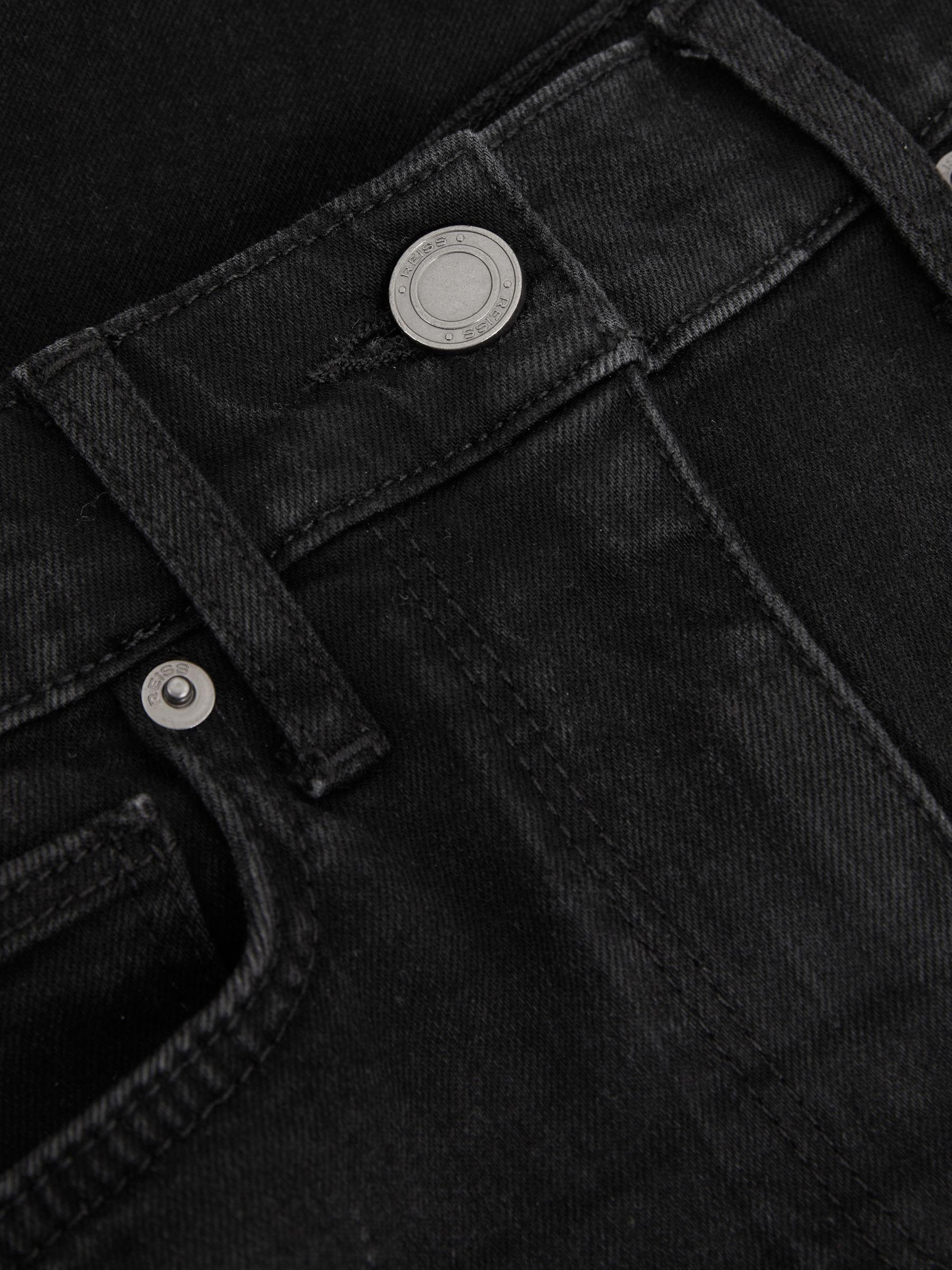 Palazzo Jeans in Black Product Image