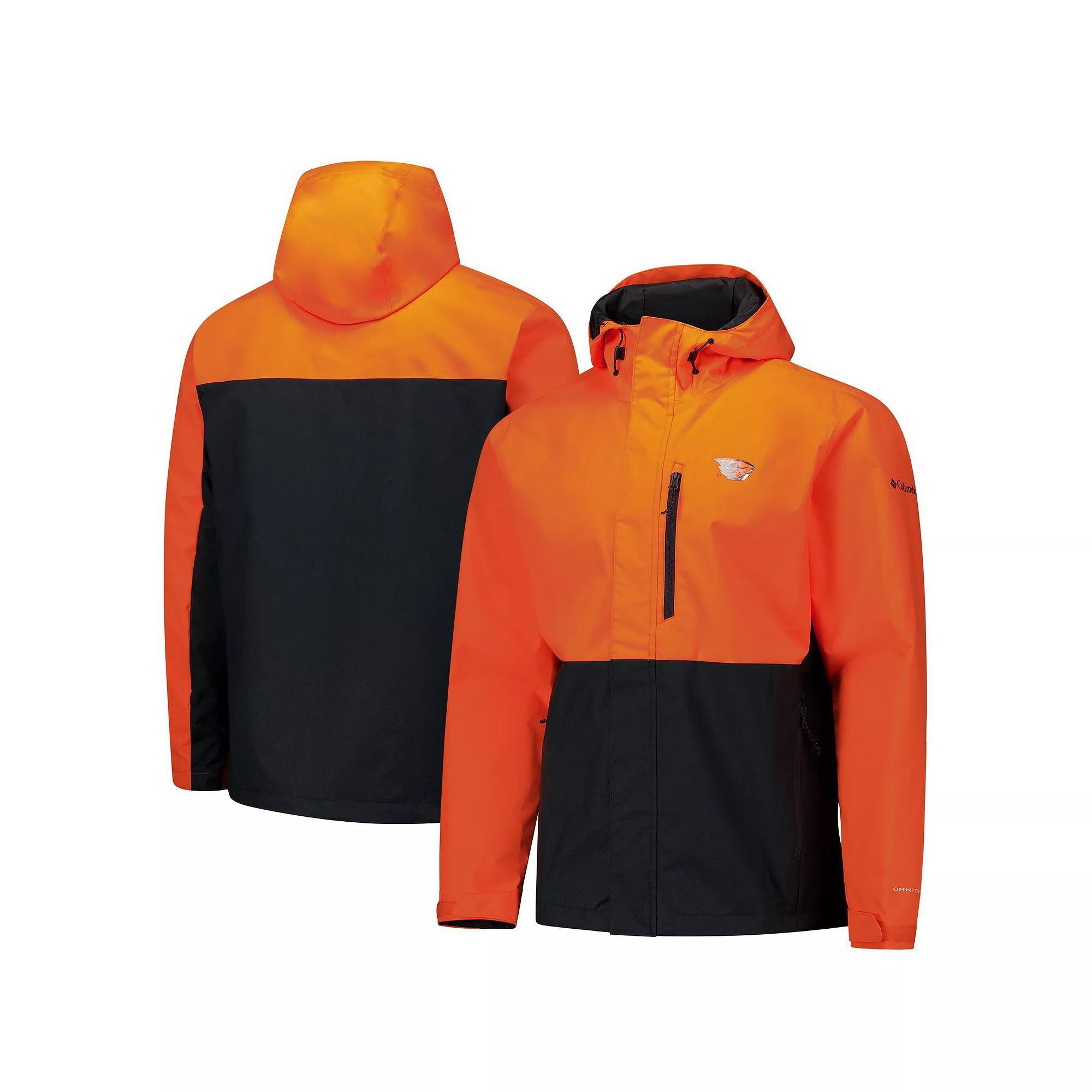 Men's Columbia  Orange Oregon State Beavers Field Bound Omni-Tech™ Full-Zip Jacket, Size: 2XL Product Image