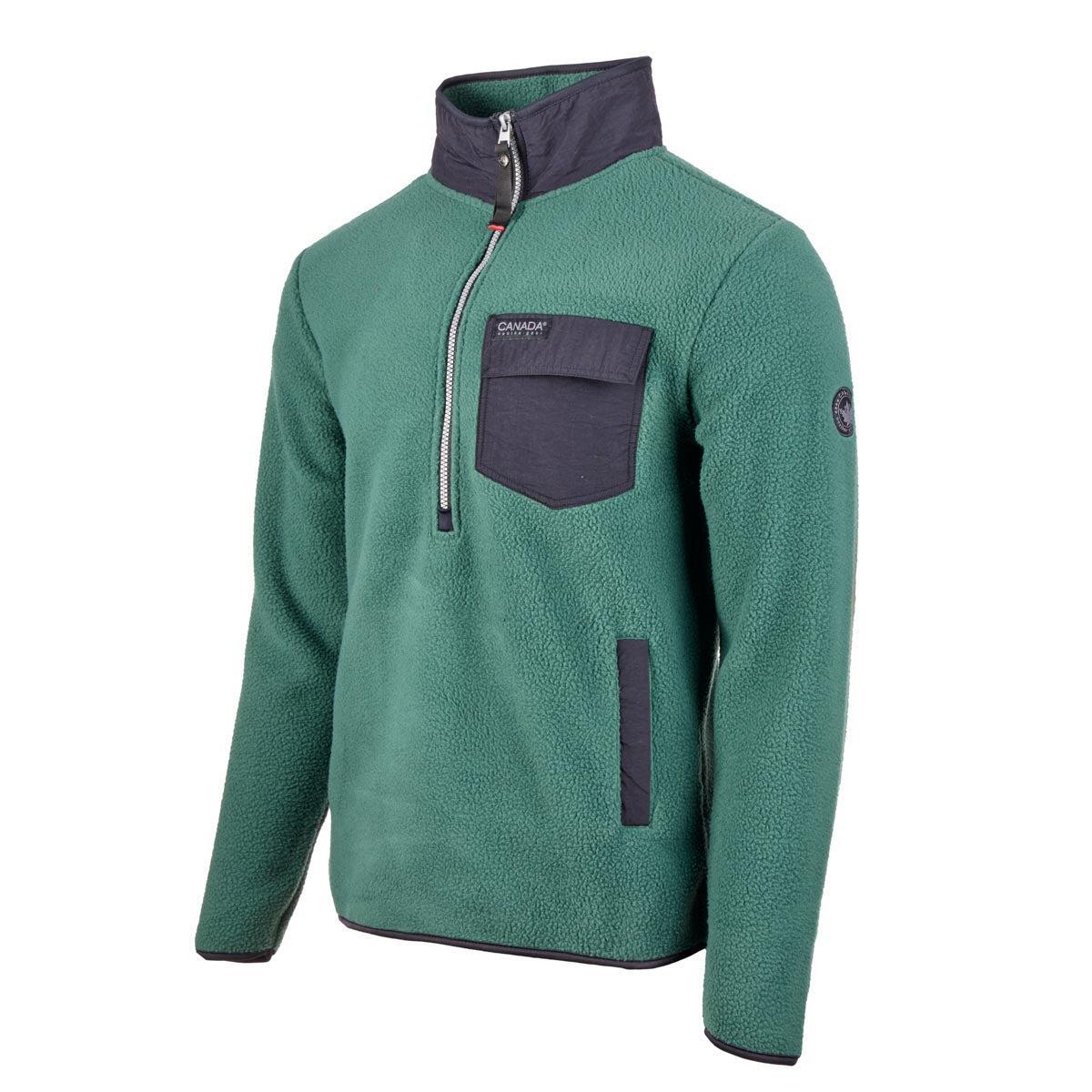 Canada Weather Gear Men's Hi-Pile Fuzz Fleece 1/4 Zip Product Image