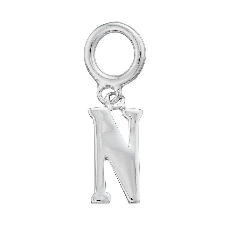 Lavish by TJM Sterling Silver Initial Letter Charm, Womens, Sterling Z Product Image