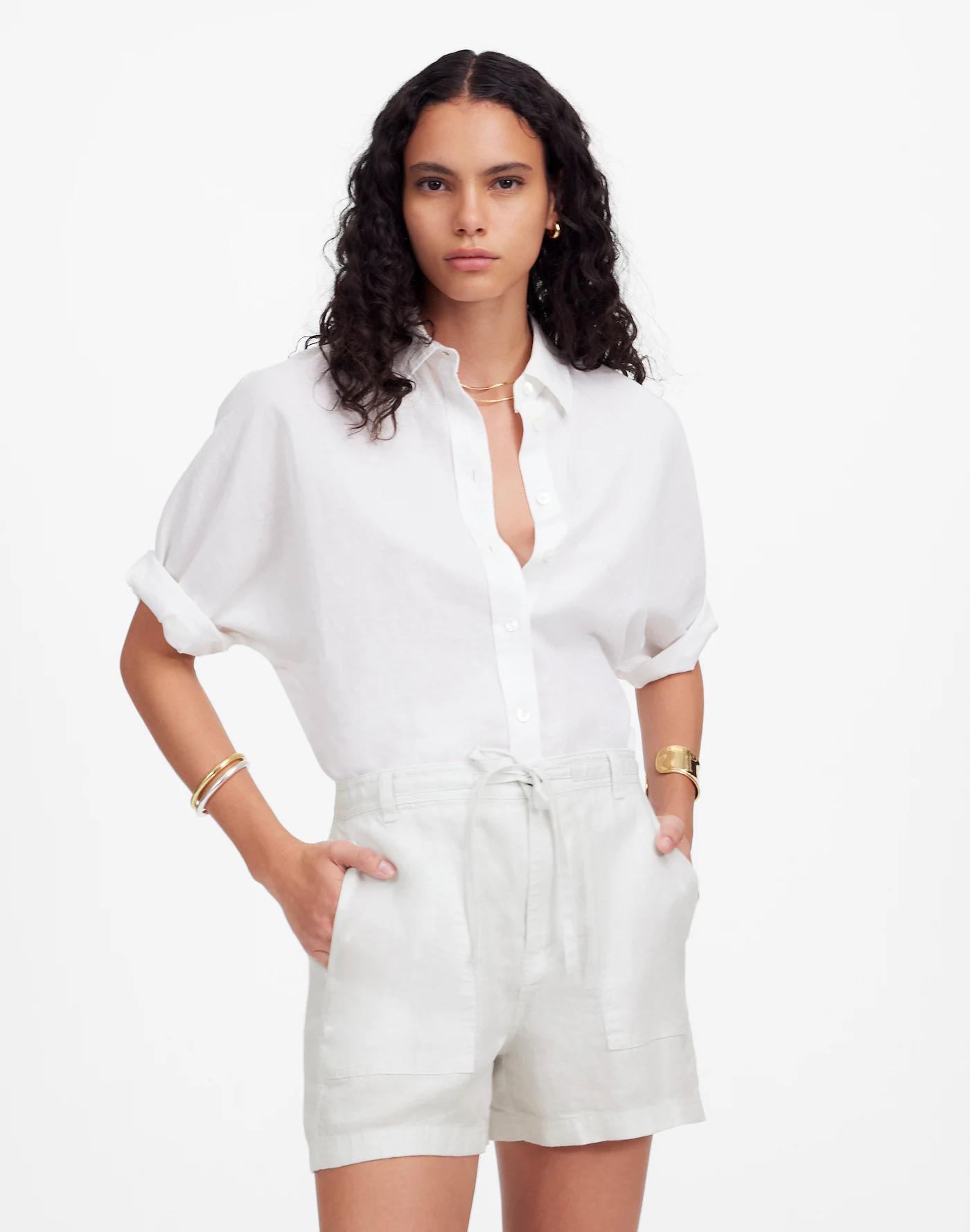 Pull-On Drawstring Shorts Product Image