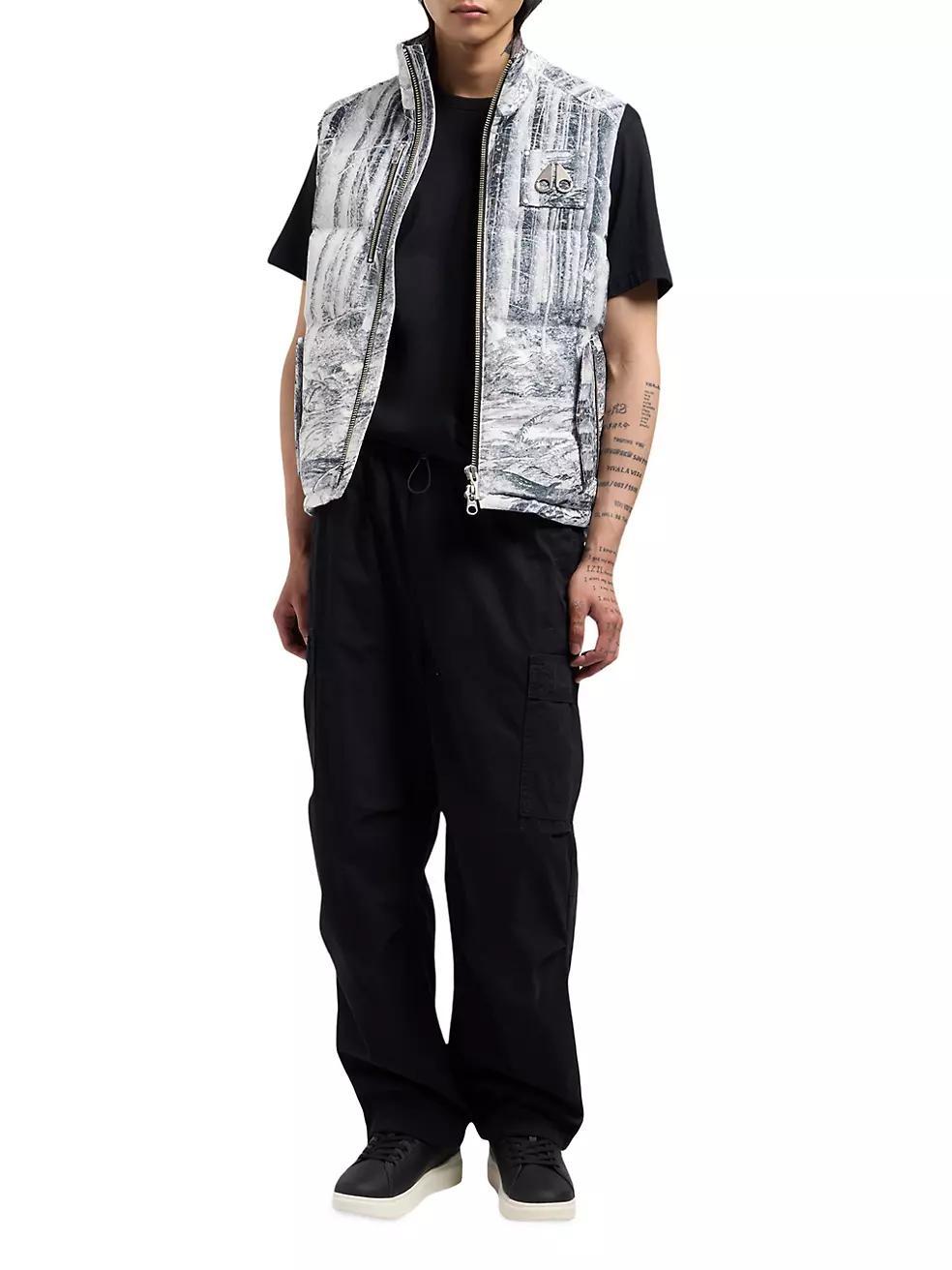 Westmount Printed Down Vest Product Image