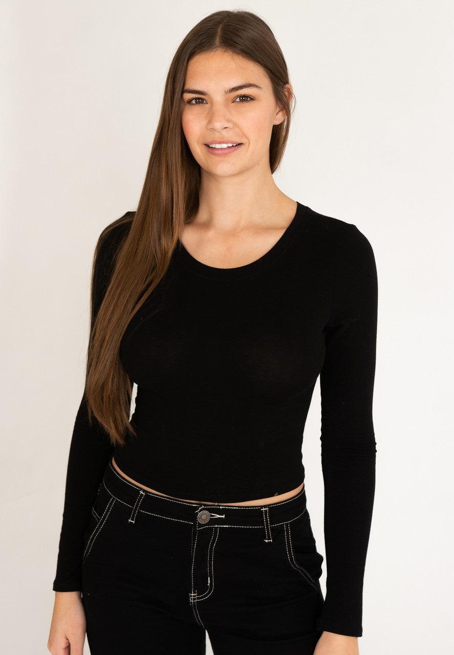 Long Sleeve Crew Neck Tee Product Image