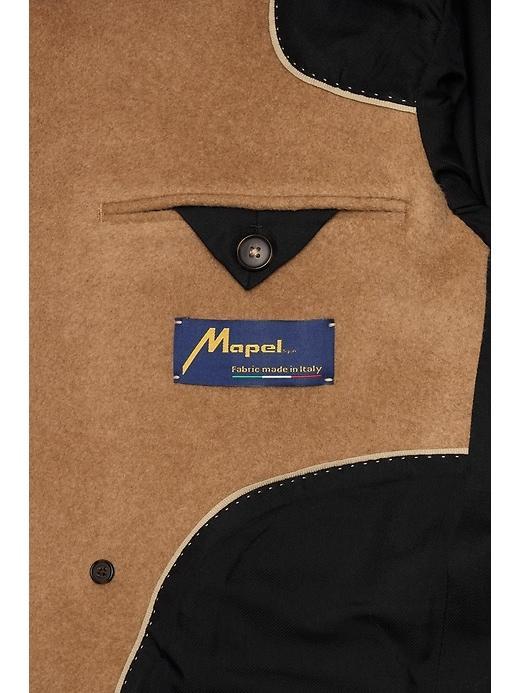 Camel-Wool-Cashmere Topcoat Product Image