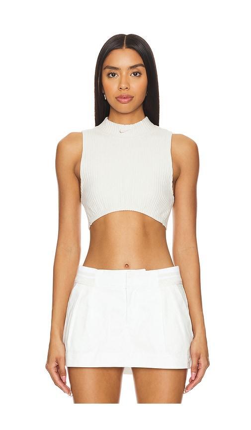 Chill Ribbed Cropped Tank Nike Product Image