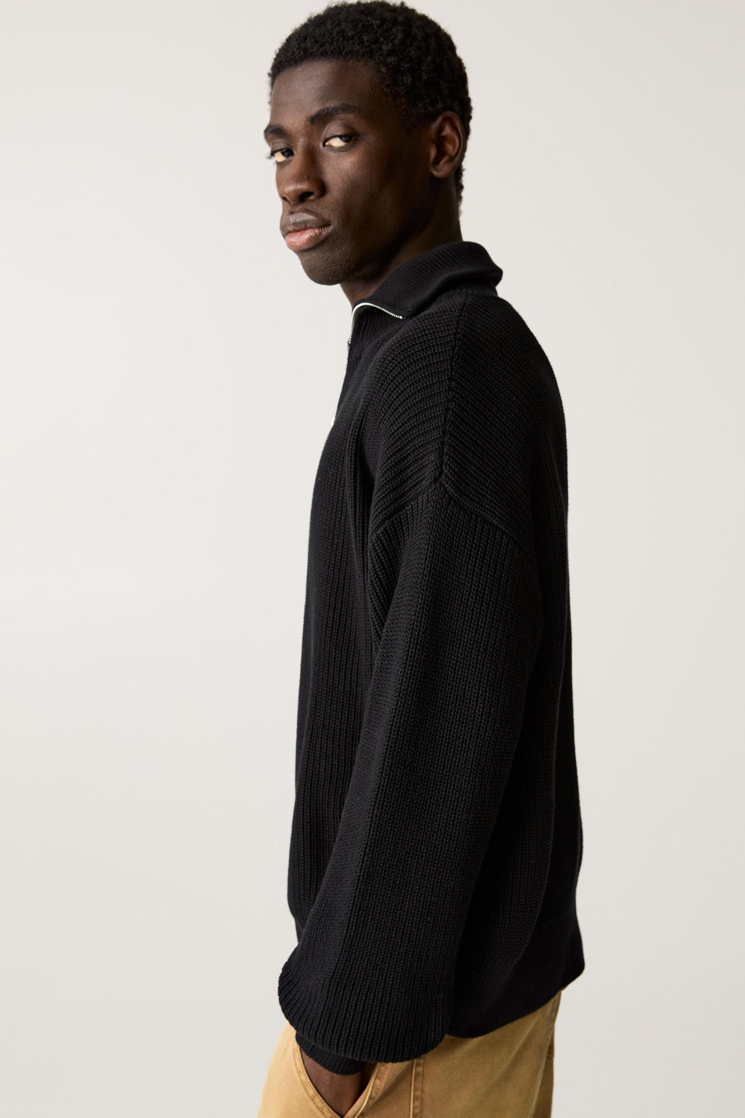 Zipper neck sweater Product Image