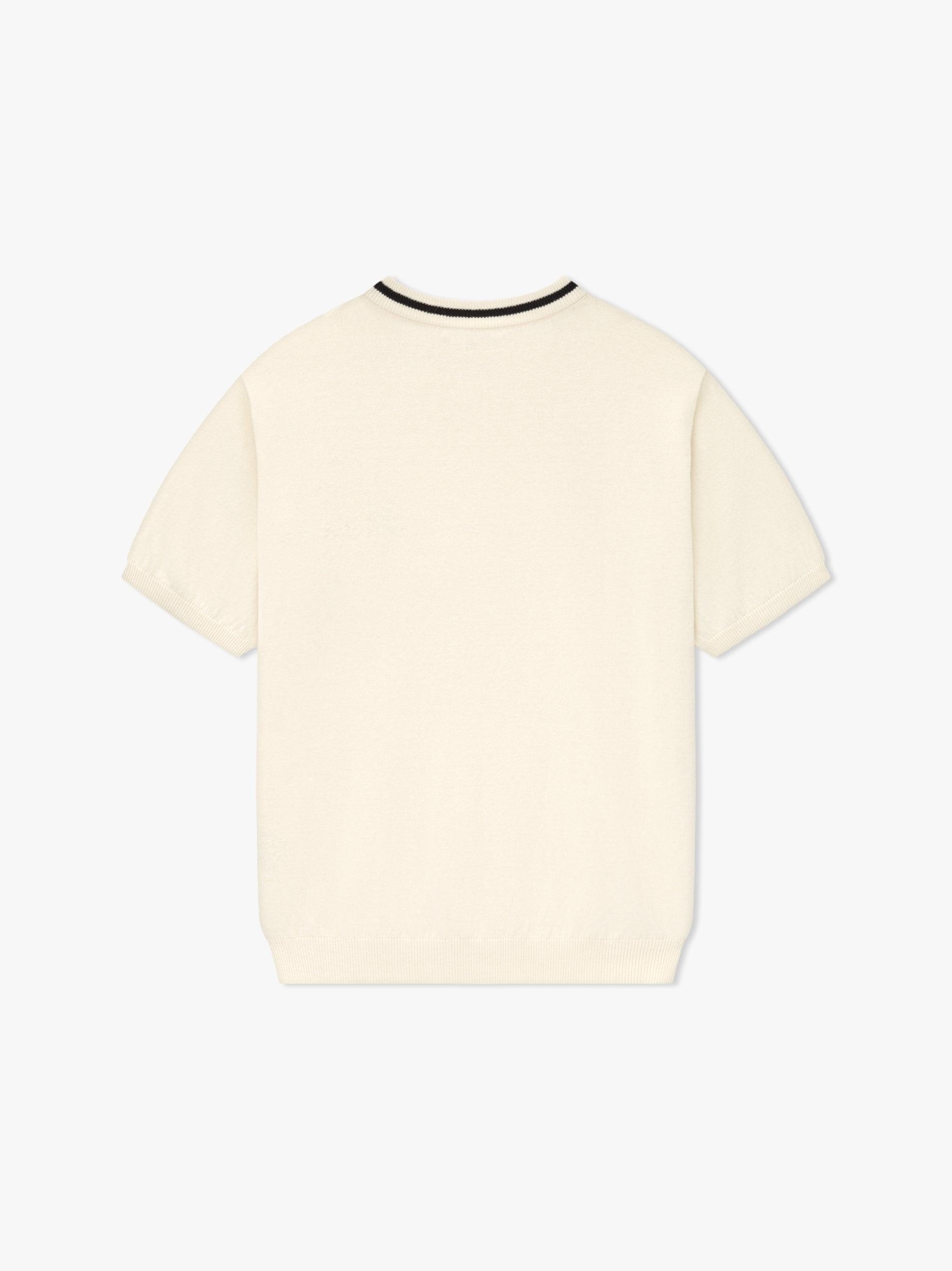 RHUDE LOGO KNIT TEE Male Product Image