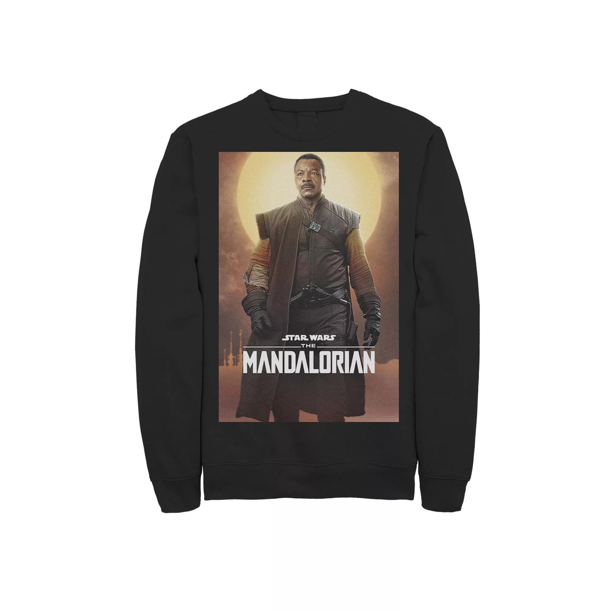 Men's Star Wars The Mandalorian Greef Karga Character Poster Sweatshirt,  Product Image