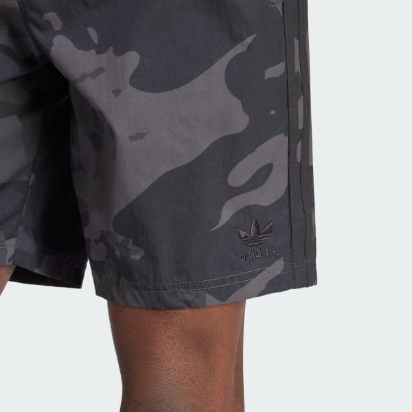 Camo Allover Print Swim Shorts Product Image