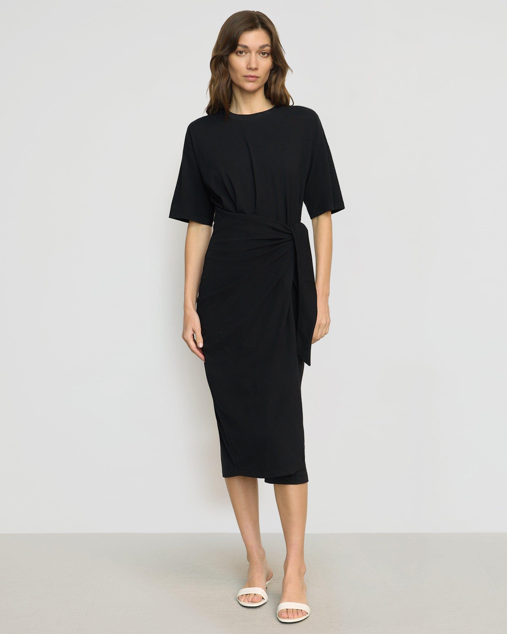 Noa Organic Cotton T-Shirt Wrap Dress Product Image