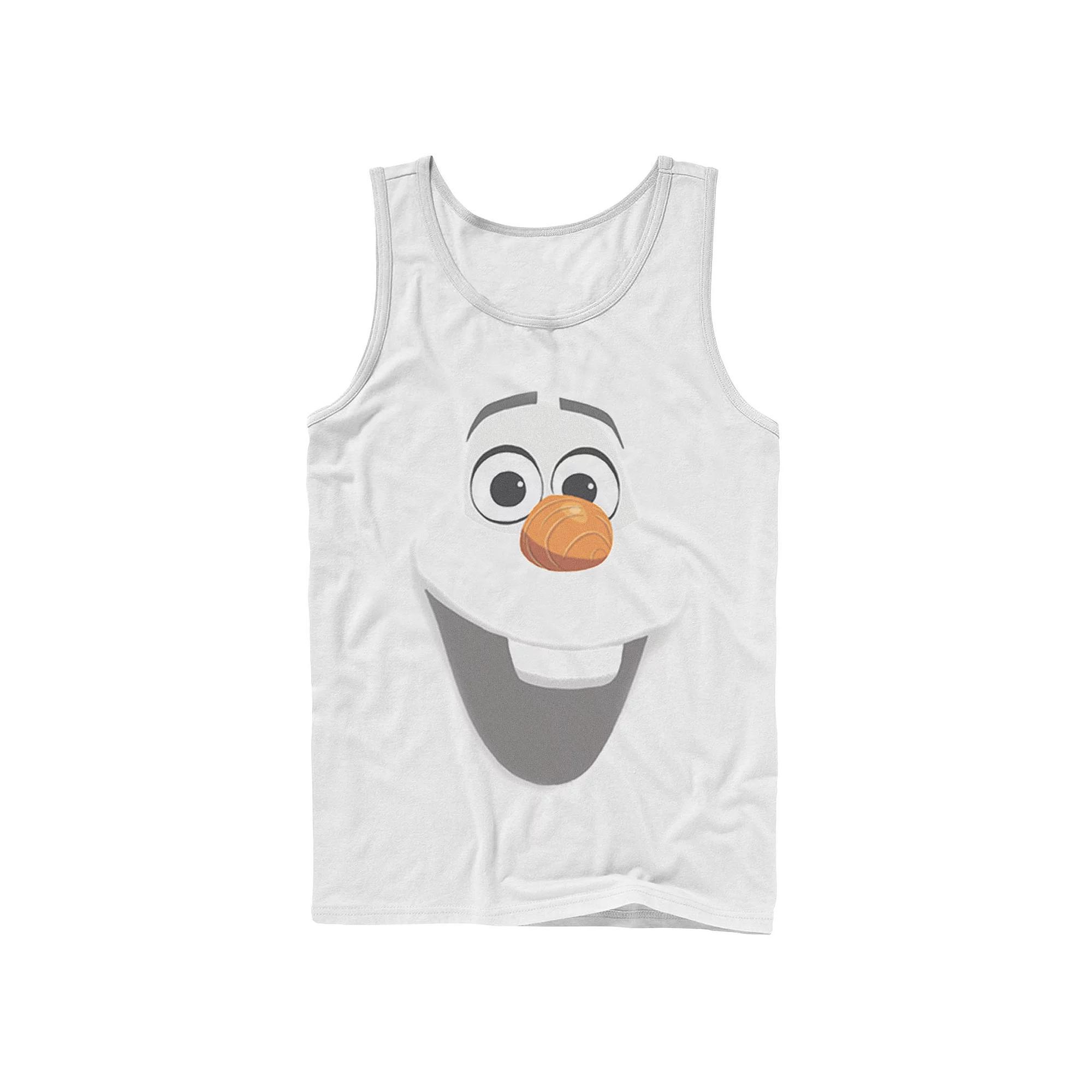 Men's Disney Frozen Olaf Big Face Tank Top,  Product Image