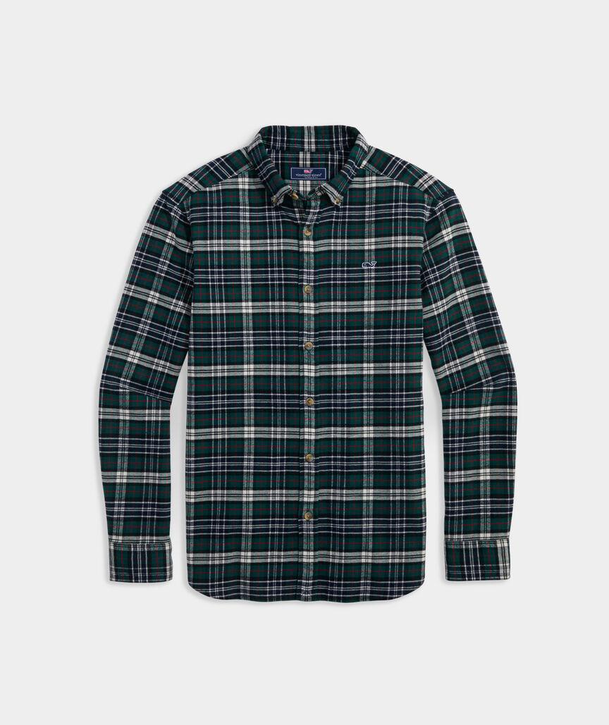 Vineyard Flannel Plaid Shirt Product Image