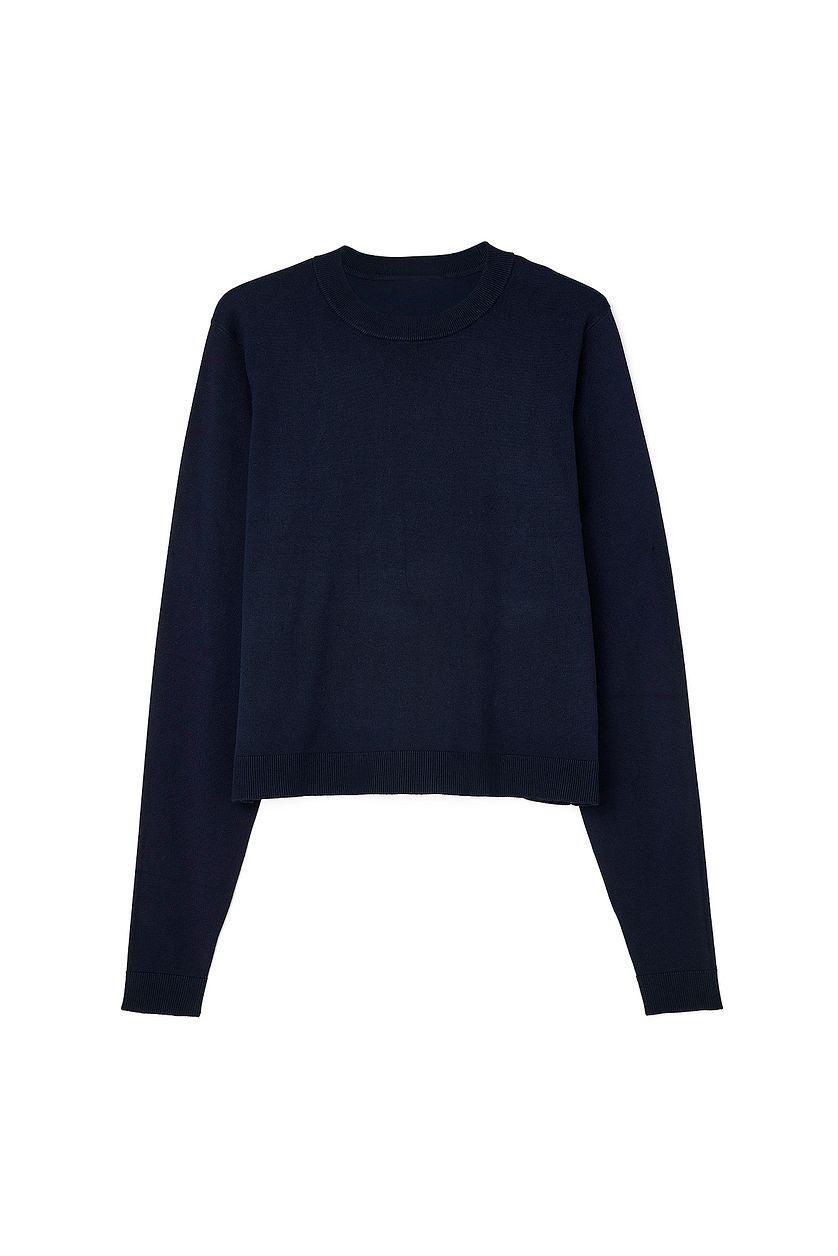 Long Sleeve Detail Knitted Top Product Image