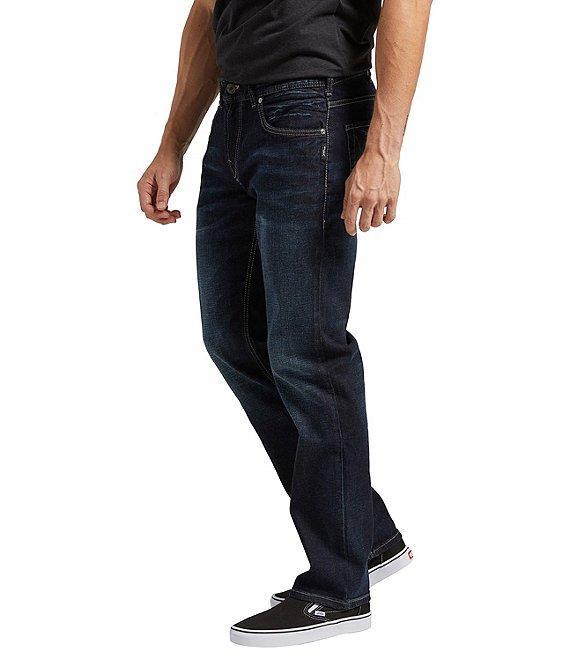 Silver Jeans Co. Allan Classic Fit Straight Leg Jeans Product Image