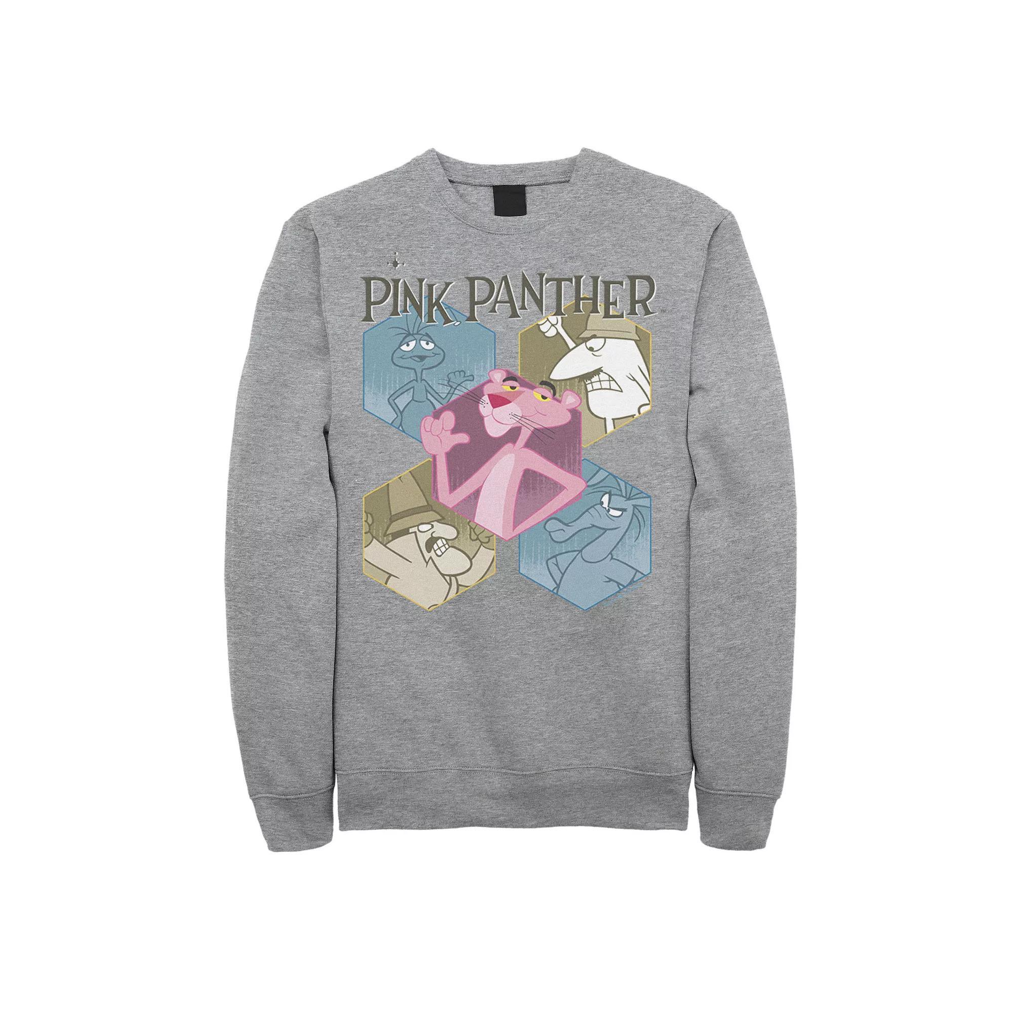 Men's The Pink Panther Hexagonal Portraits Sweatshirt,  Product Image
