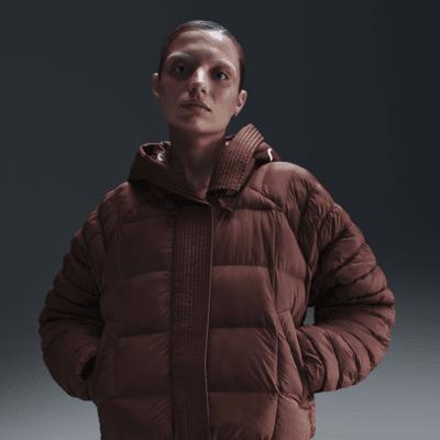 Women's Nike Sportswear Swoosh Puffer PrimaLoftÂ® Therma-FIT Oversized Hooded Jacket Product Image