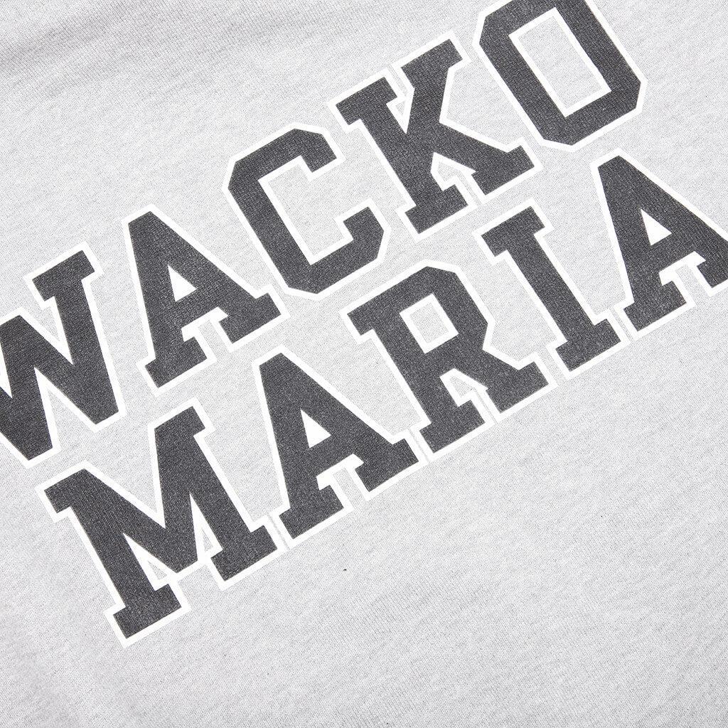 Heavyweight Pullover Hooded Sweatshirt Type 2 - Gray Male Product Image